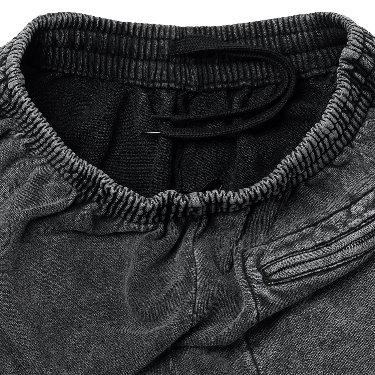 Z10 Washed Gray Wide-Leg Sweatpants