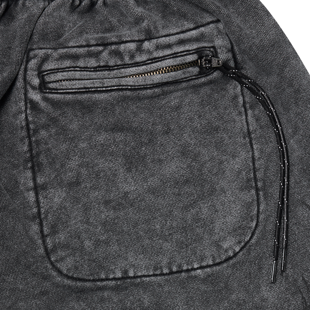 Z10 Washed Gray Wide-Leg Sweatpants