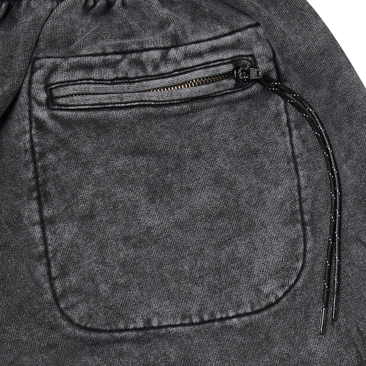 Z10 Washed Gray Wide-Leg Sweatpants