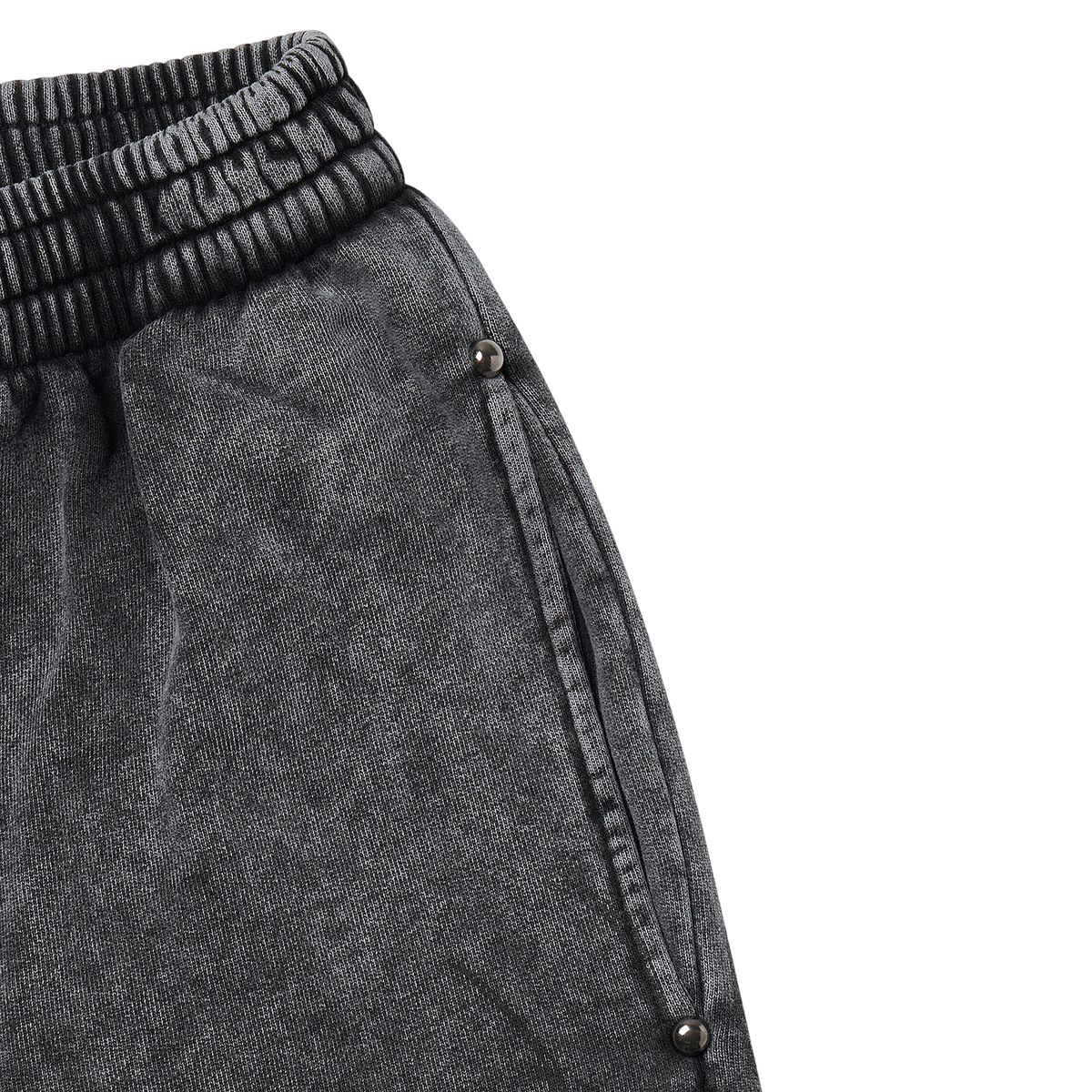 Z10 Washed Gray Wide-Leg Sweatpants